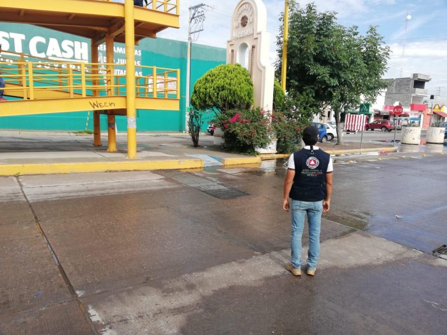 Protocolos de seguridad ante contingencia por lluvias en Soledad