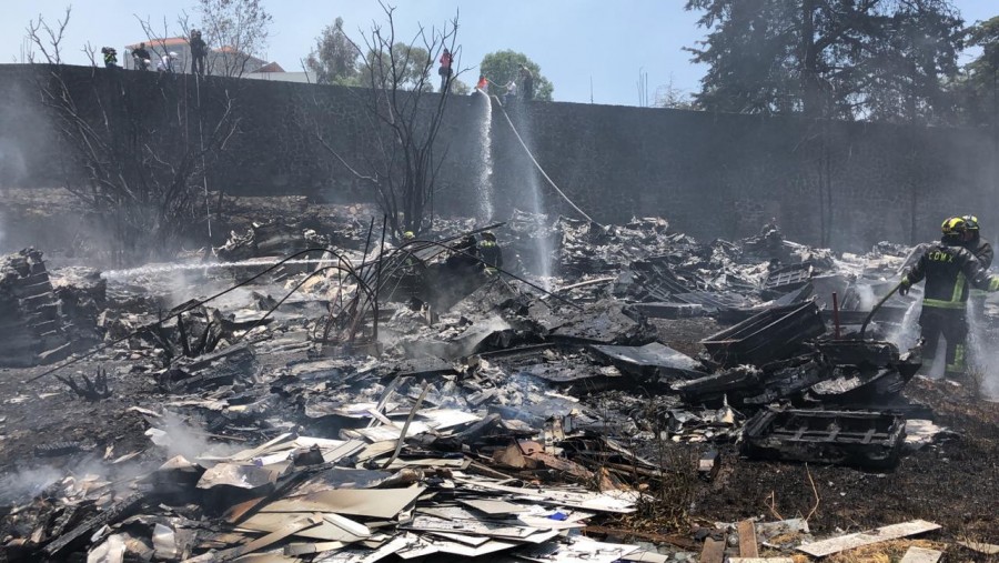 Tras incendio en predio, Cuajimalpa investigará si hubo daño ambiental