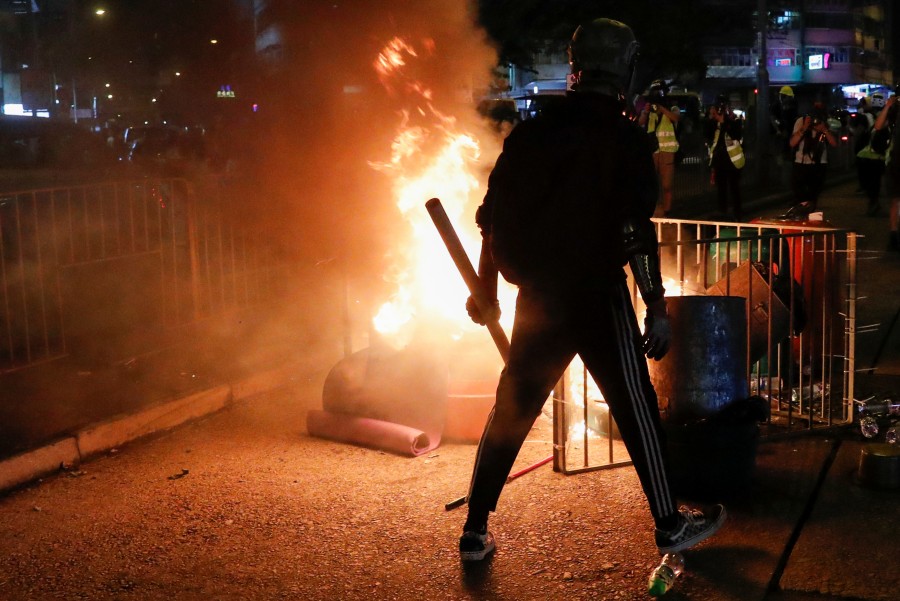 Protestas en Hong Kong