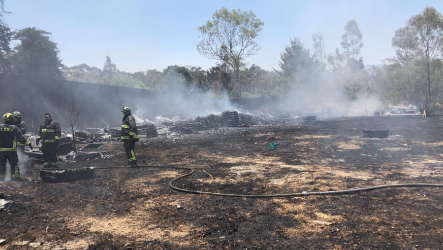 Tras incendio en predio, Cuajimalpa investigará si hubo daño ambiental