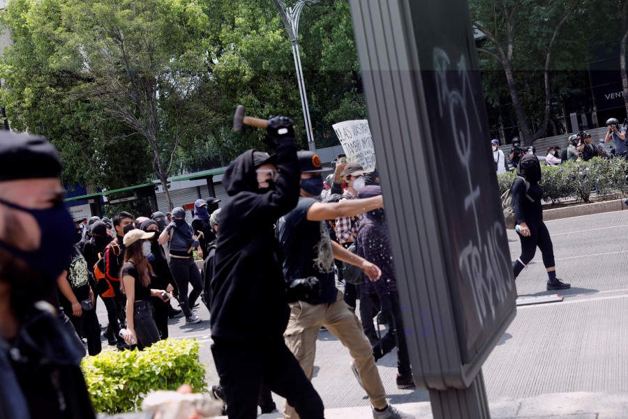 Protestas por Giovanni López y Melanie generan vandalismo