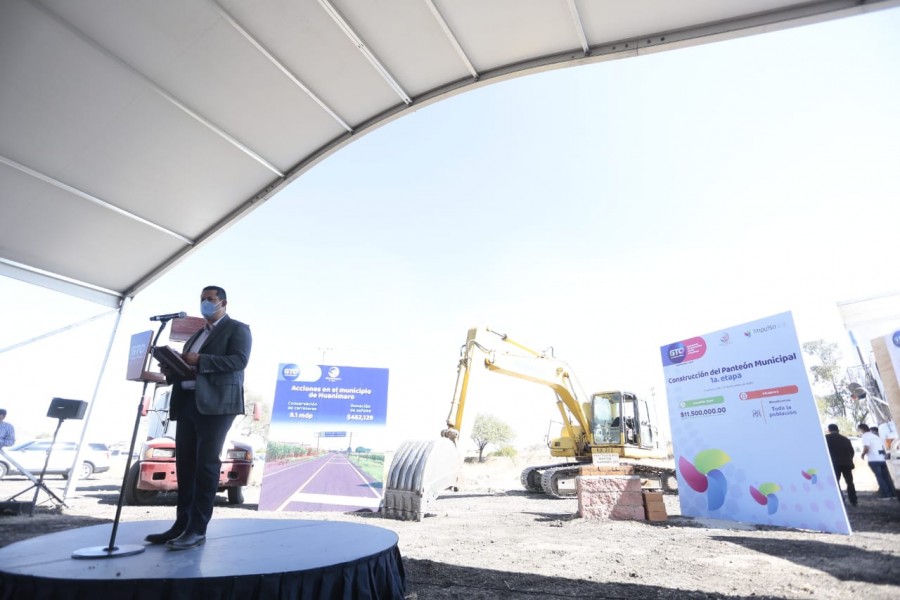 Gobierno de Guanajuato impulsa acciones de obra pública en el municipio de Huanímaro