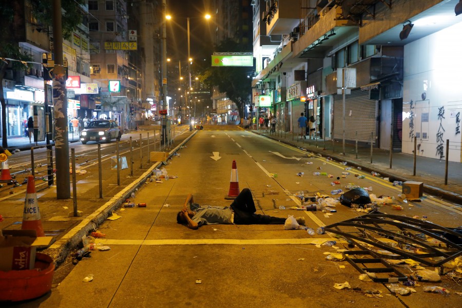 Protestas en Hong Kong