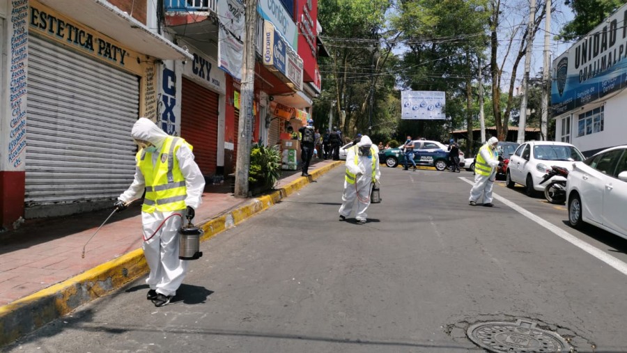 Sanitización de Comercios en Cuajimalpa