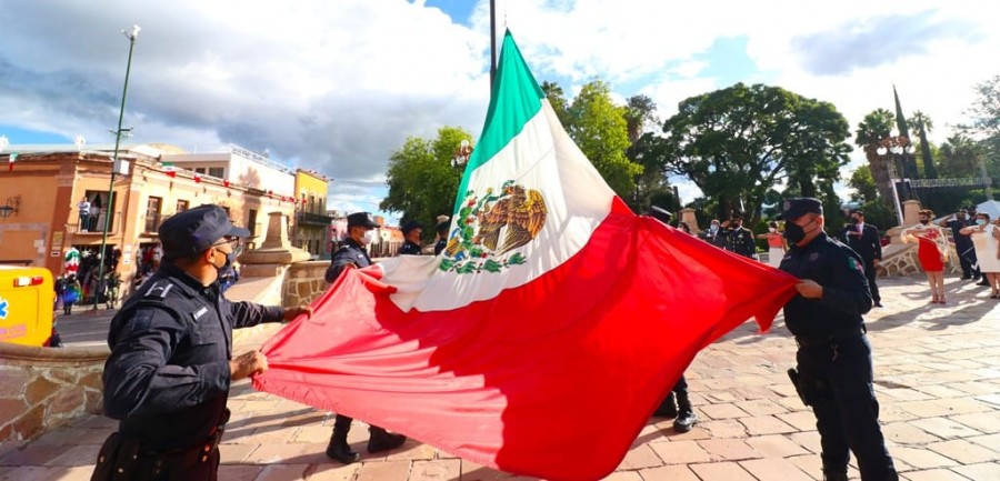 Diego Sinhue preside la ceremonia del 210 aniversario del Inicio de la Lucha por la Independencia