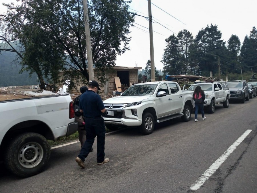 Profepa y Guardia Nacional en alcaldía Cuajimalpa