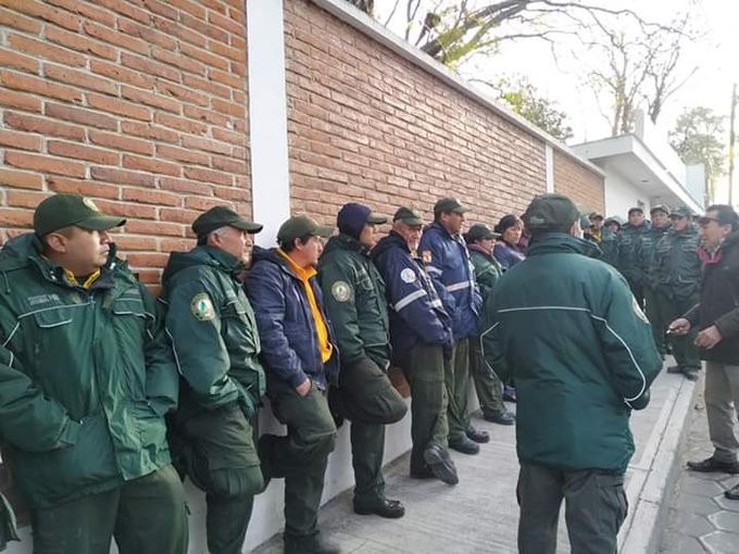 Brigadistas toman la CONAFOR en Chetumal