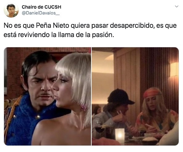 Los mejores memes sobre las pelucas de Enrique Peña Nieto y Tania Ruiz