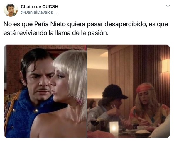 Los mejores memes sobre las pelucas de Enrique Peña Nieto y Tania Ruiz