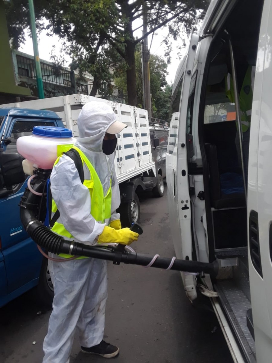 Alcaldía Cuajimalpa refuerza medidas sanitaria