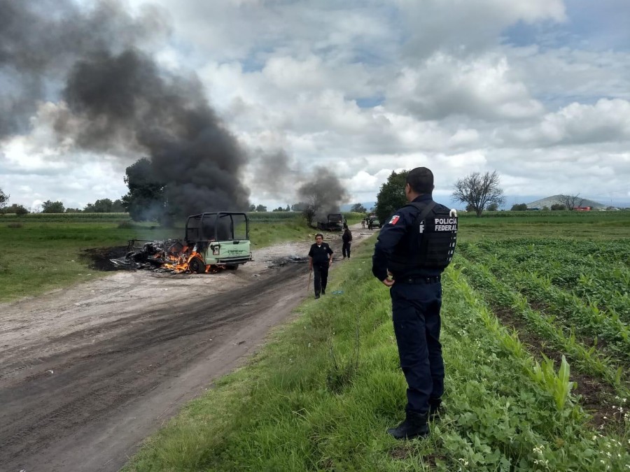 Personal de PEMEX y de la Guardia Nacional fueron agredidos en Tepeaca, Puebla