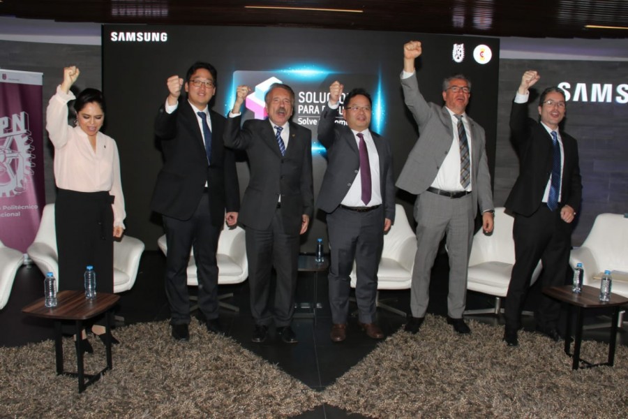 Detonarán IPN y Samsung talento de jóvenes