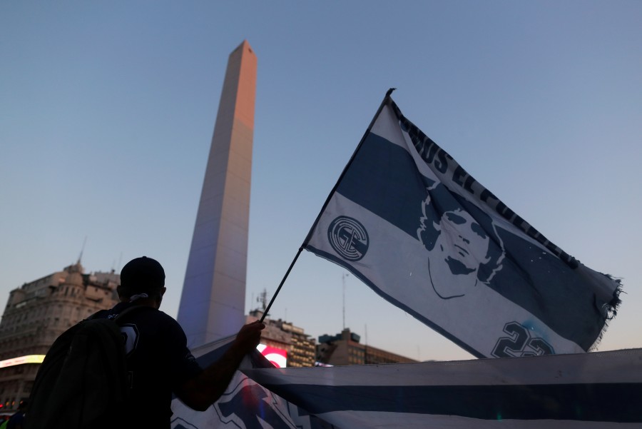 Argentina llora la muerte de Maradona
