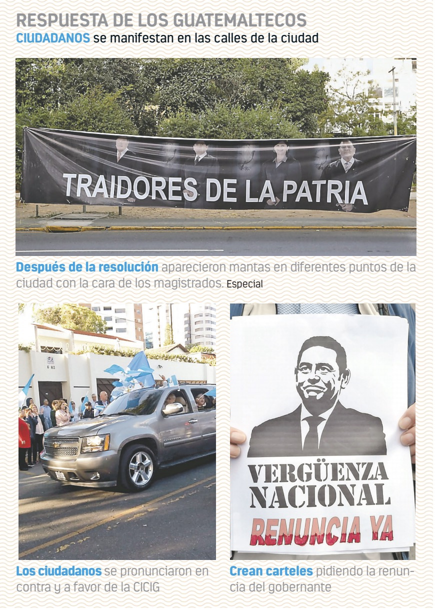 Corte de Guatemala da revés a Jimmy Morales
