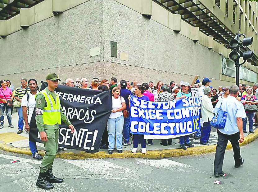 “Morimos de hambre”: trabajadores de Maduro