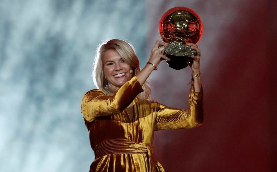 ¡Histórico! Ada Hegerberg, se lleva el primer Balón de Oro femenino