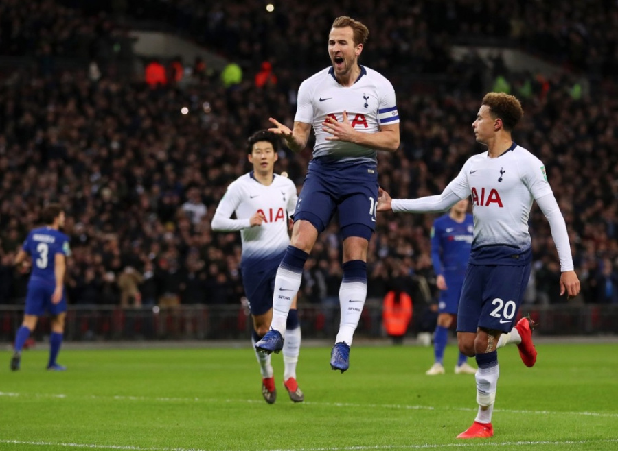 Tottenham toma ventaja ante el Chelsea en la Carabao Cup