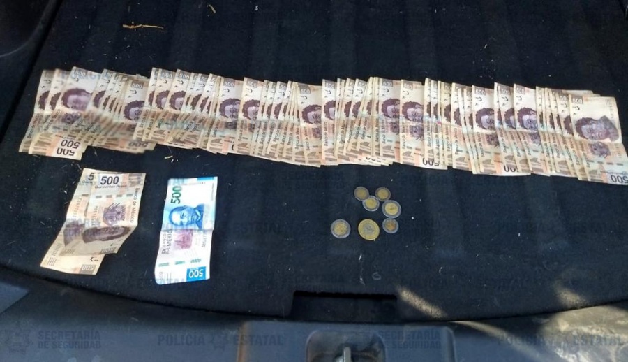 SS detiene a tres y recupera mercancía valorada en 3 mdp