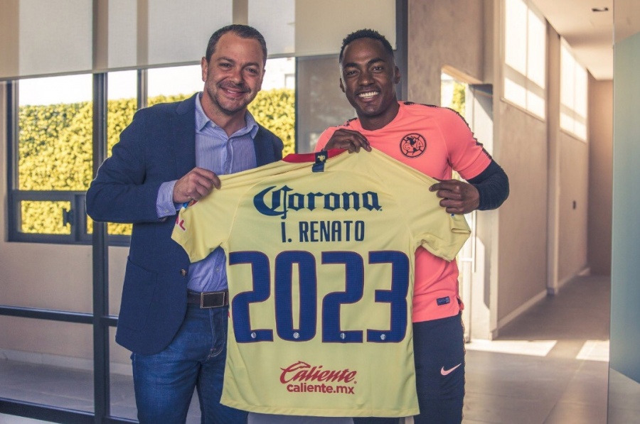Renato Ibarra renueva con el América hasta 2023