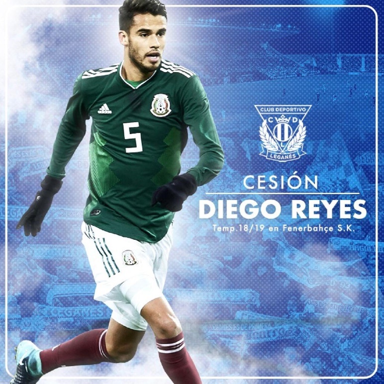 Oficial: Diego Reyes, llega cedido al Leganés