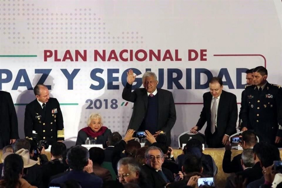 Presentan ocho ejes con los que contará el Plan Nacional de Paz y Seguridad