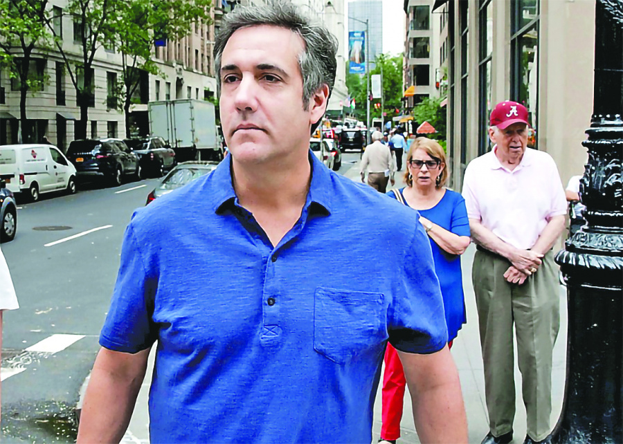 Cohen se va a prisión por proteger a Trump