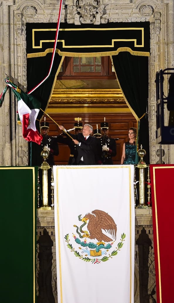 Más de 130 mil voces al unísono en el grito de independencia