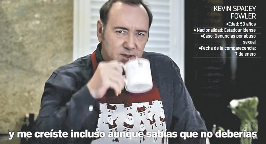 Spacey rompe el silencio