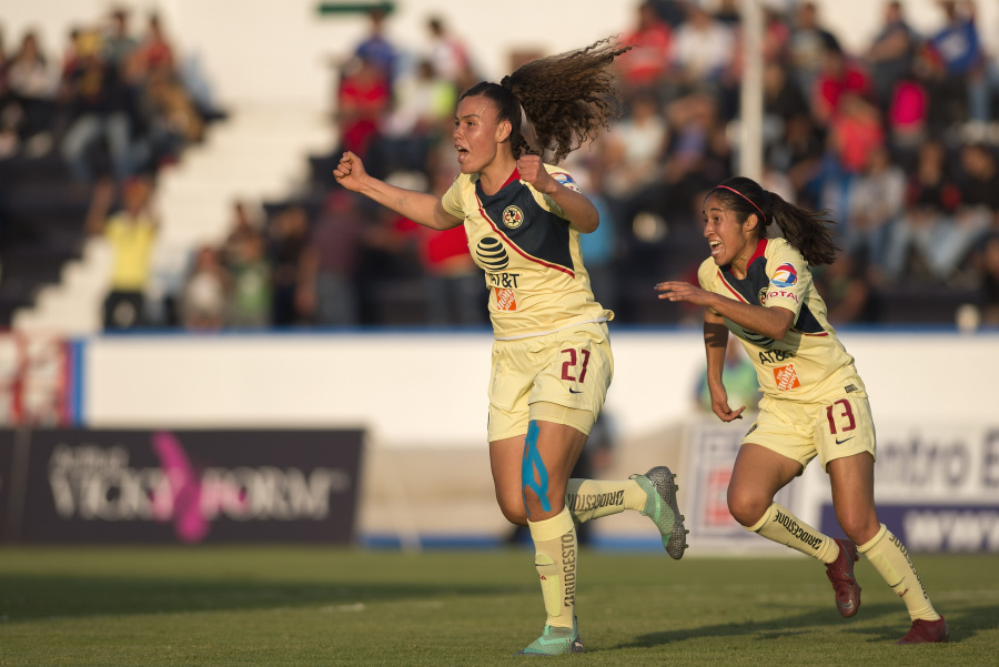 América se lleva el clásico ante Cruz Azul en la Liga MX Femenil