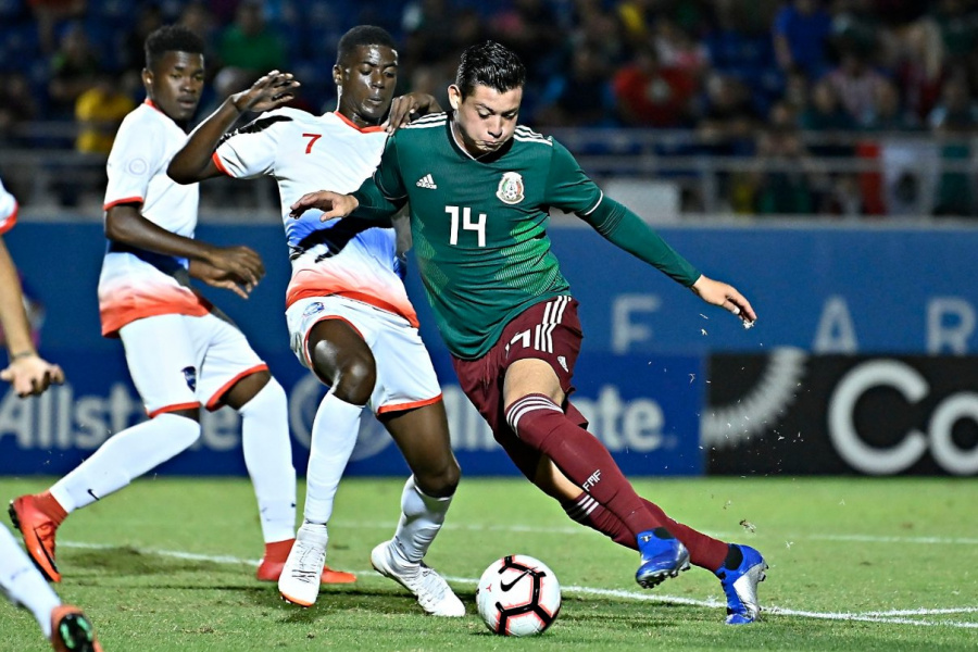 Selección Mexicana golea a Saint Martin en Premundial Sub 20