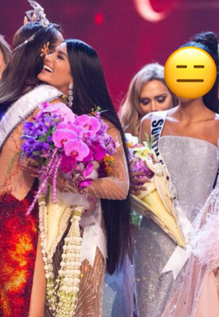 La mirada de Miss Sudáfrica a la nueva Miss Universo