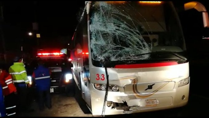 Accidente en la México-Cuernavaca deja más de 10 peregrinos heridos