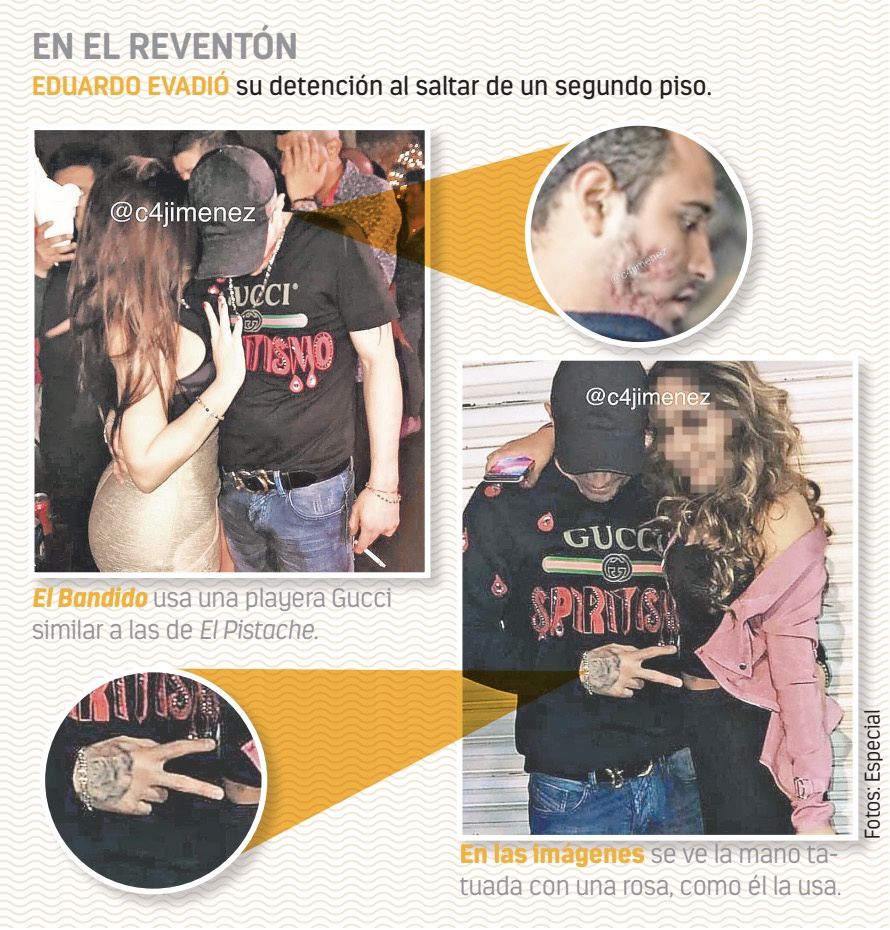 Hampón de La U prófugo se presume en las redes