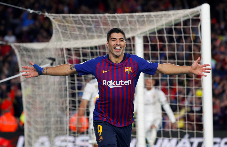 Luis Suárez, Jugador del Mes para LaLiga