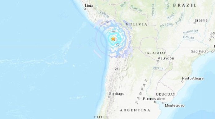 Sismo de 6.2 sacude Chile