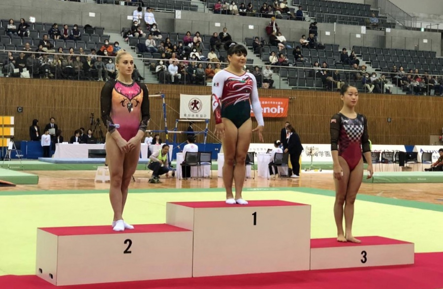 Alexa Moreno gana Oro en Copa Toyota de Japón