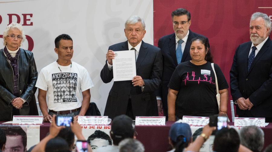 Decreto para conformación de Comisión de la Verdad del caso Ayotzinapa