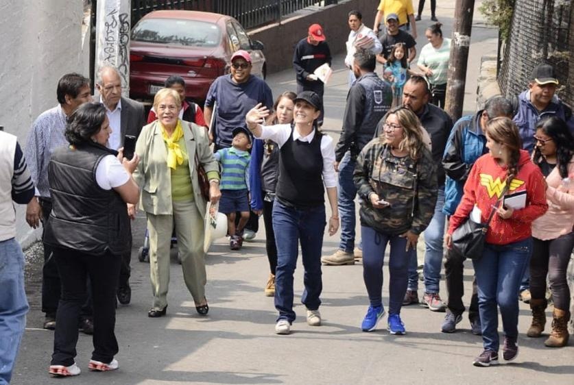 Sheinbaum participa en el “Sábado de Tequio” para recuperar áreas deportivas en Tlalpan