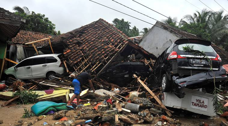 Suman 222 los muertos tras tsunami en el oeste de Indonesia