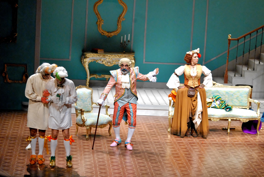 Las preciosas ridículas de Moliere, regresan al Teatro del Bosque Julio Castillo