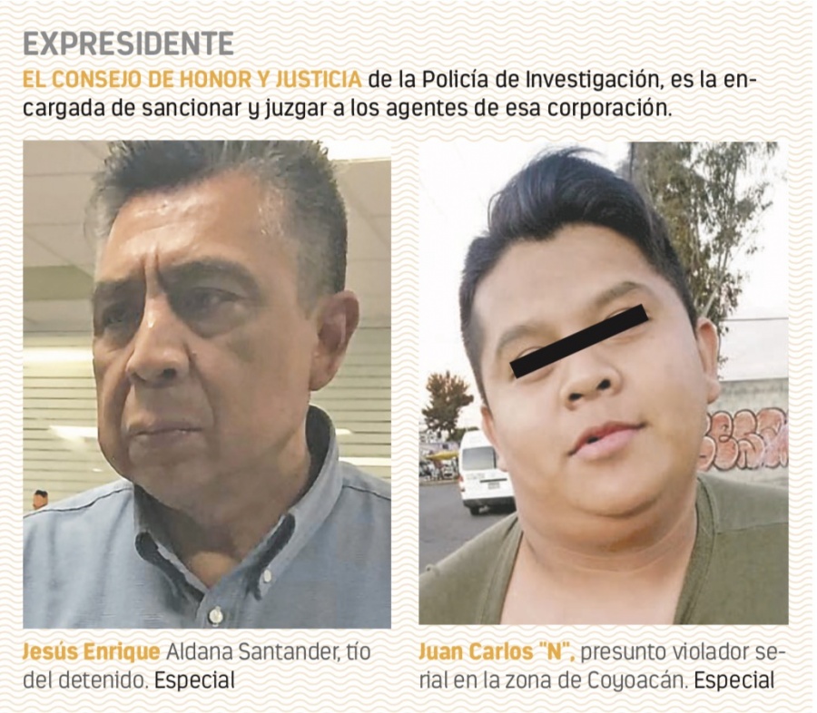 Cesan a comandante por parentesco con violador