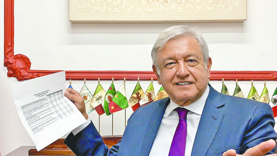 No va a haber expropiación arbitraria, promete AMLO