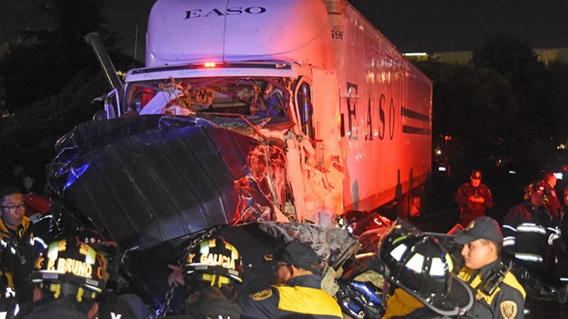 Error humano en accidente de Santa Fe: SSP