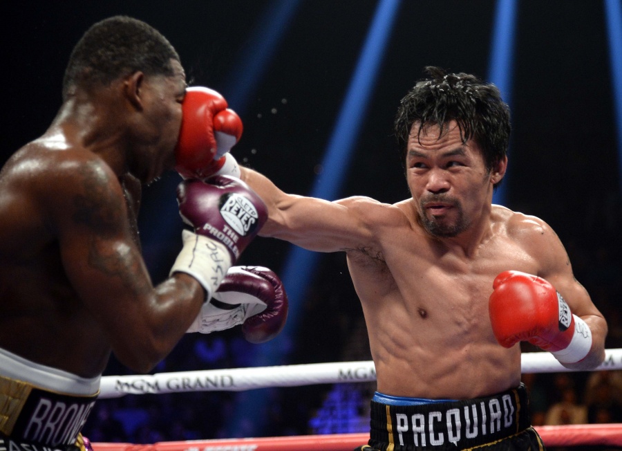 Manny Pacquiao retiene título tras vencer a Adrien Broner