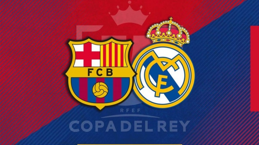 Barcelona vs Real Madrid en semifinales de la Copa del Rey
