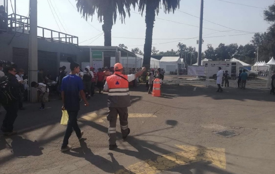 Implementa SSC dispositivo de seguridad y vialidad ante el arribo de caravana migrante
