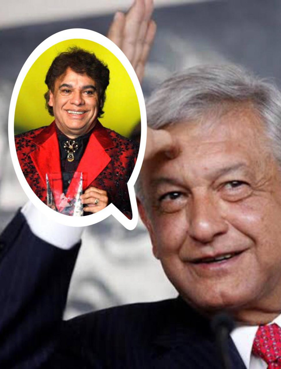 AMLO evade responder si Juan Gabriel está vivo