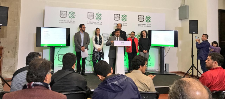 Sheinbaum y Chígil presentan operativo “Bienvenido Peregrino 2018”