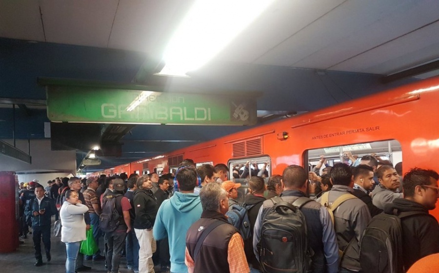 Suspenden servicio en seis estaciones del Metro de la Línea 8