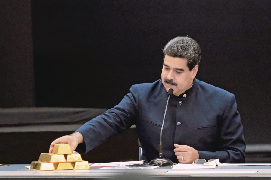 Maduro busca frenar expropiación de oro